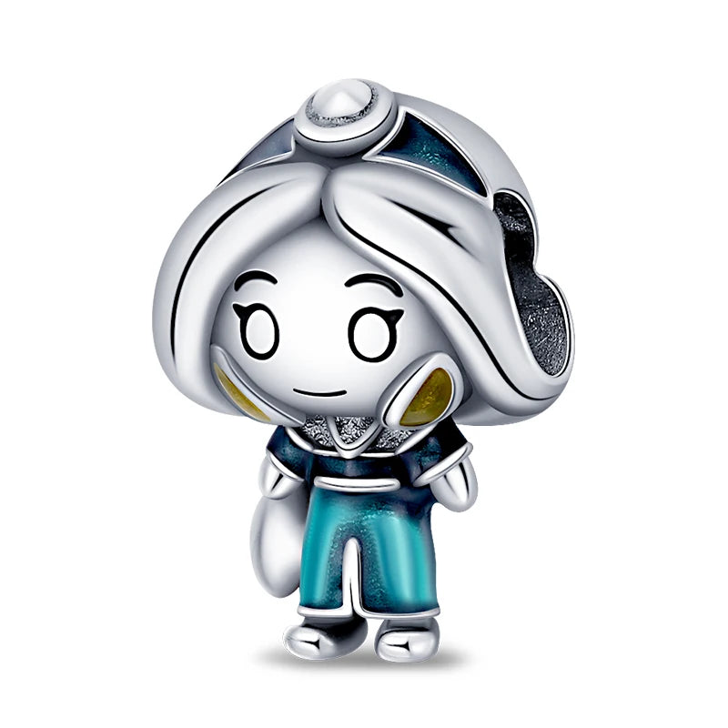 NEW in Charm Disney Cheshire Cat Charm beads Suitable for Original Women Stitch Bracelet Necklace Pendant Jewelry Holiday gifts