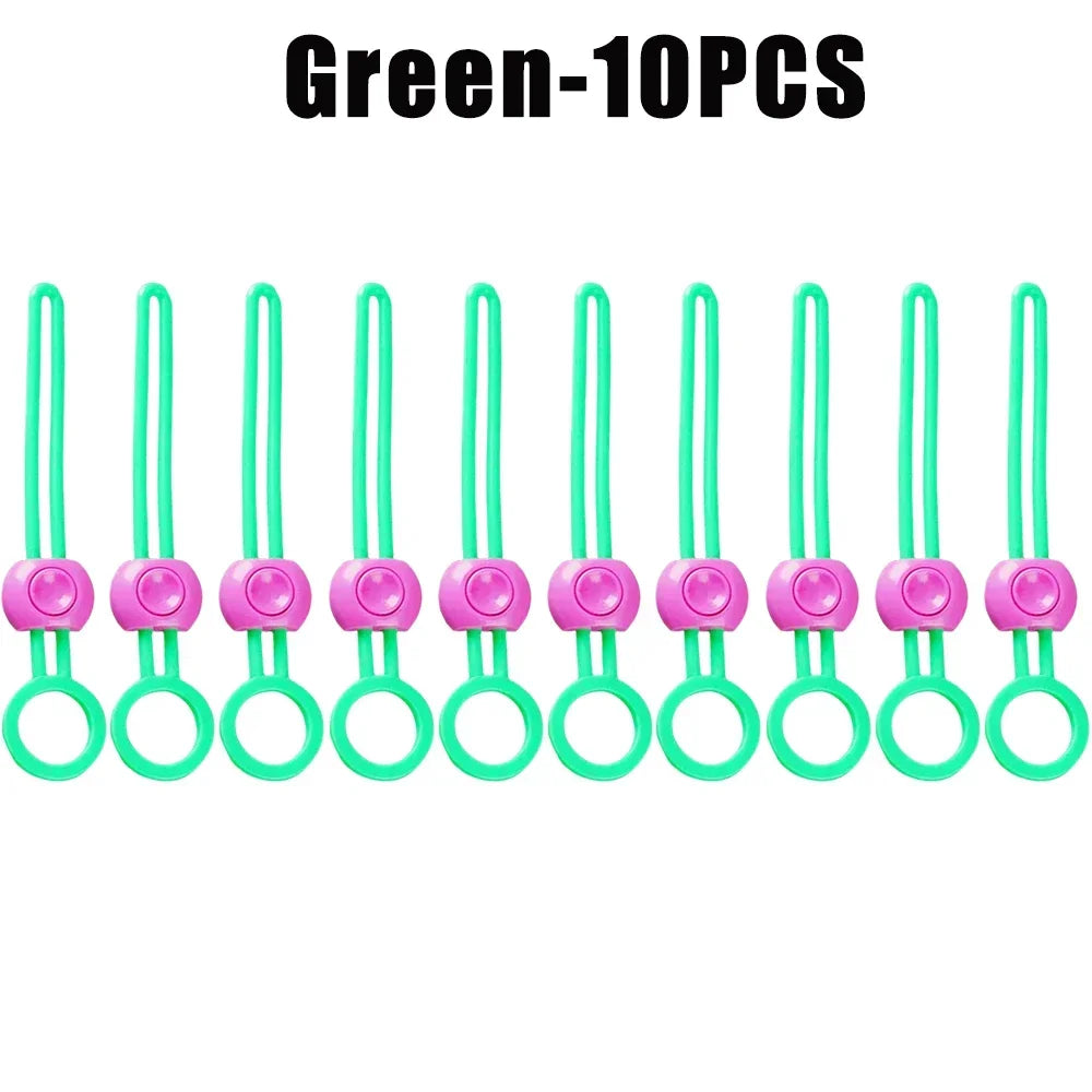 Upgraded Snack Bag Sealing Strap Food Bag Clips Multi-Purpose Sealer Reusable Cable Ties for Home Kitchen Office - Madeinsea©