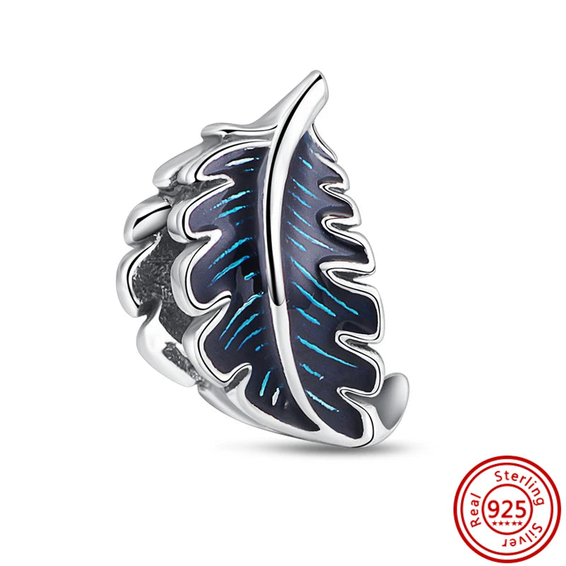 Authentic 100% 925 Sterling Silver Fit Original Pantaro Charms Bracelet Heart Round Style Simple Beads Women DIY Jewelry Making