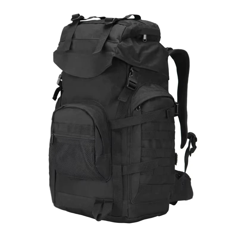 60L Large Capacity Military Bag Tactical Backpack Climbing Mountaineering Sport Outdoor for Men Luggage Camping Travel Rucksack