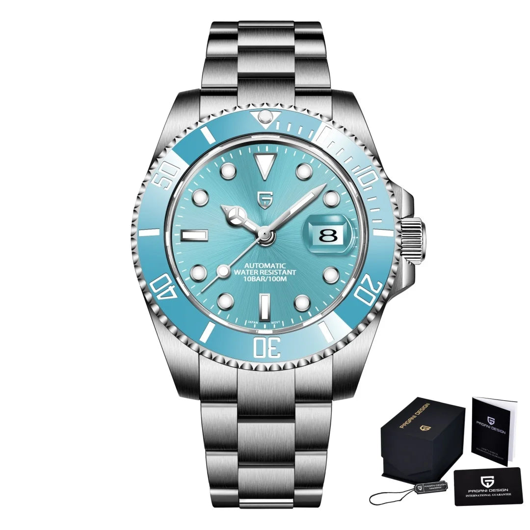 PAGANI Design 2025 New Men Automatic Mechanical Watches Miyota 8215/NH35 40mm Stainless Steel Waterproof Watch Relogio