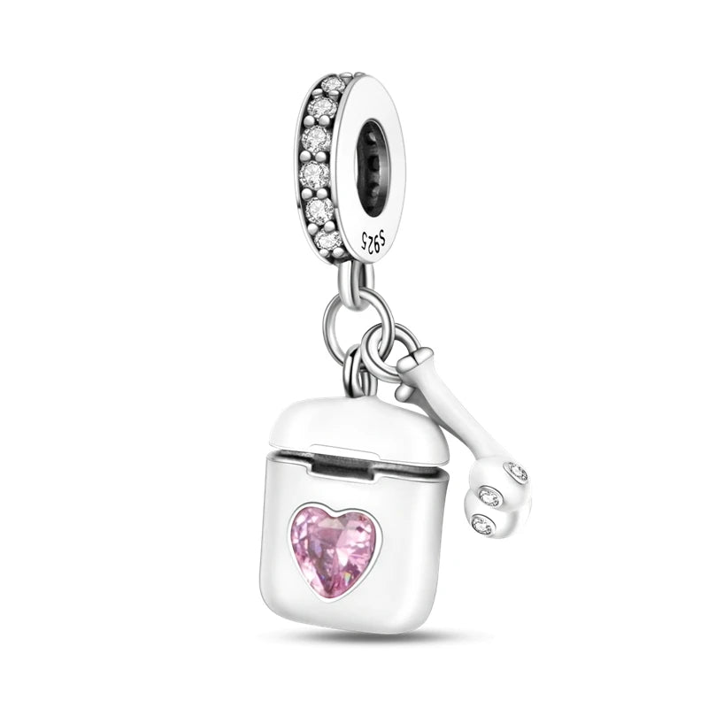 Charm-Heißverkäufe 925 Silber Original Charms Perlen Fit Anhänger Charm Armband Baumeln für Frauen DIY Feine Schmuckherstellung