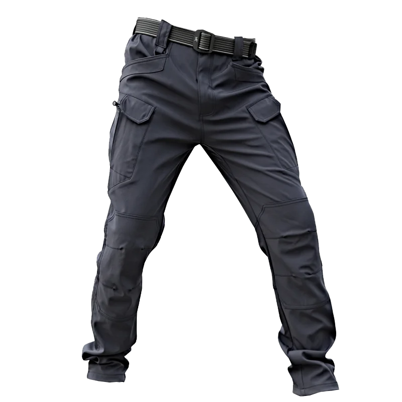 Tactical pants ix7 waterproof spring and autumn fan consul color pants men's army slim fit fan work pants