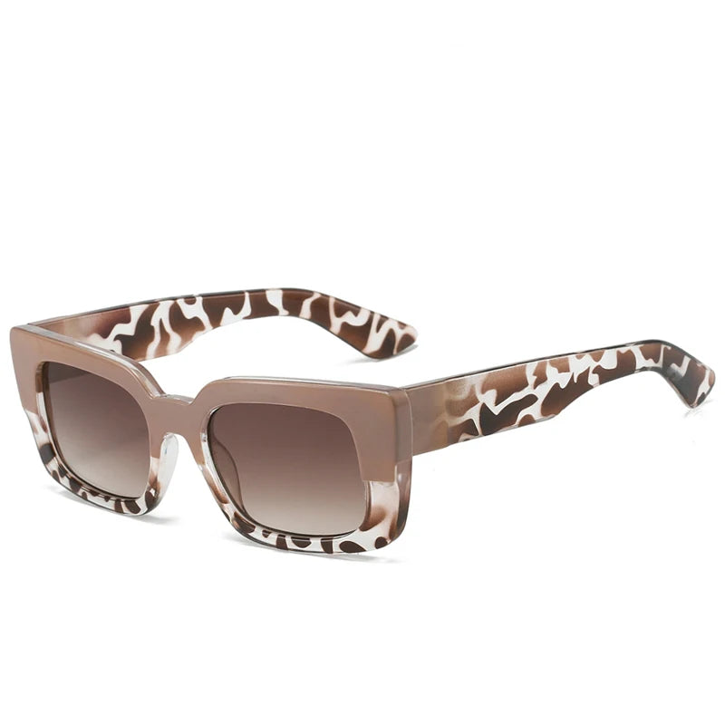 Fashion Luxury Brand Design Square Sunglasses Men Women Small Rectangle Street Sun Eyeweae Ladies Vintage Driving Shades UV400