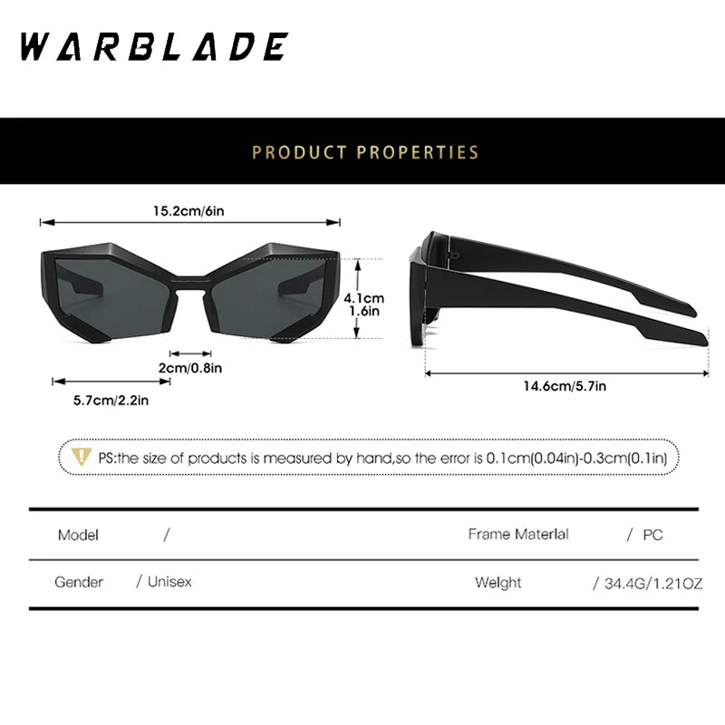 Cat Eye Sport Halbrahmen Sonnenbrille Frauen Männer Neue Luxusmarke Y2K Punk Sonnenbrille Für Damen Kleine Rahmen Shades Brillen UV400