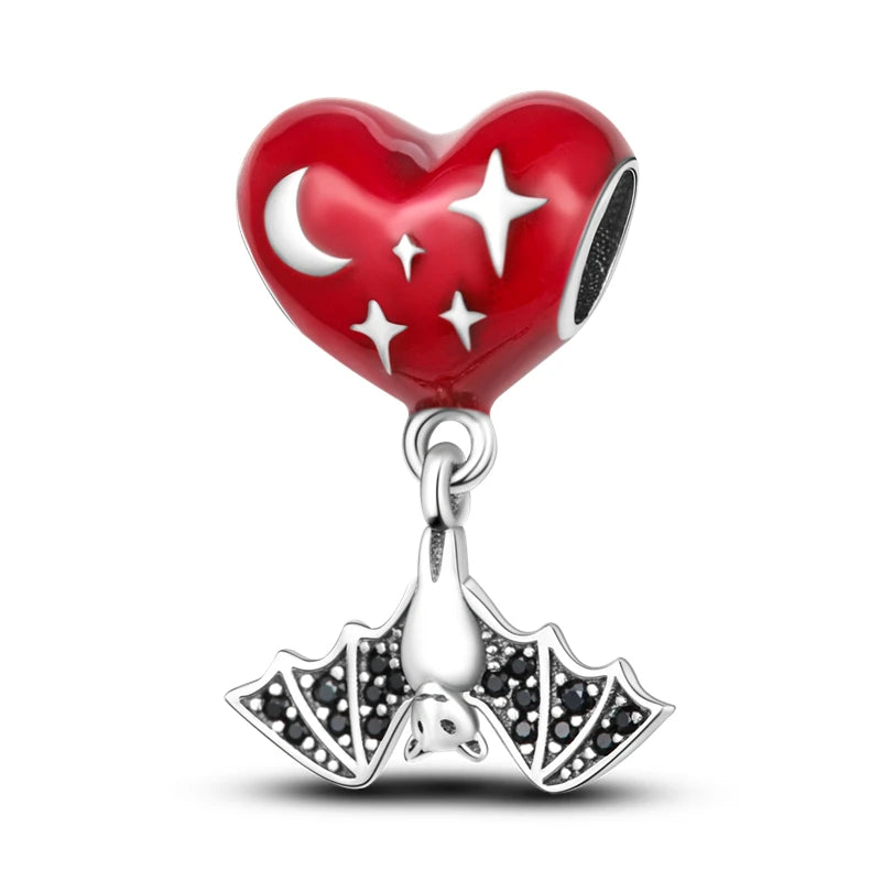 New 925 Sterling Silver Charms Beads Snowman Christmas Halloween Charm Pendent Fit Original Charm Bracelet Women Jewelry Gift - Madeinsea©