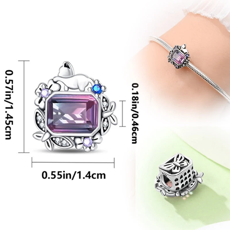 2024 neue Original 925 Sterling Silber Charms Perlen Für Original Armband S925 Charms Frauen DIY Schmuck Geschenk