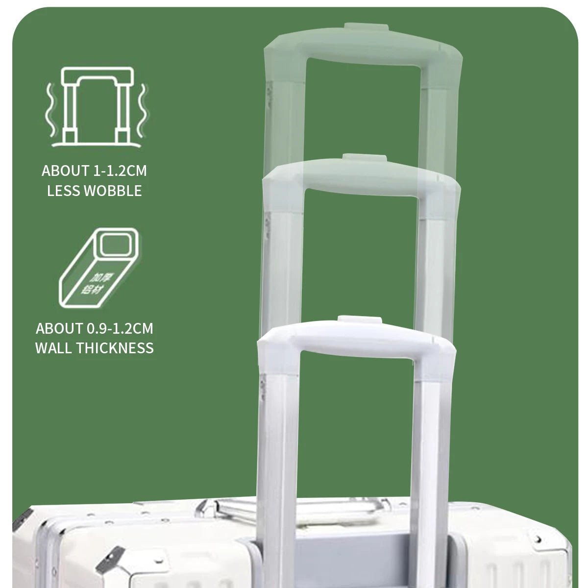 Trolley Luggage 20 24 26 28 Inch Aluminum Frame Rolling Luggage Case USB Travel Suitcase on Wheels Combination Lock Carry-On Luggage - Madeinsea©