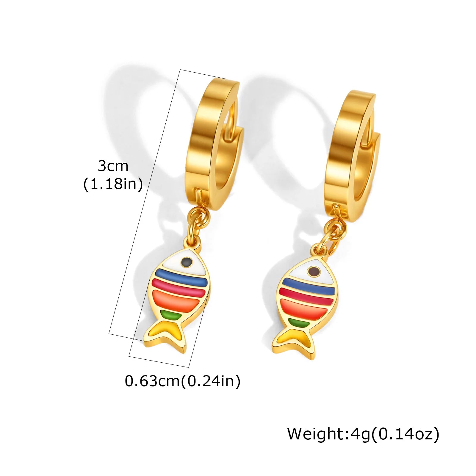 Vnox Sweet Star Smile Drop Earrings For Women Girls,Stainless Steel Hoop Simple Pendent,Gold Plated Jewelry Hypoallergenic