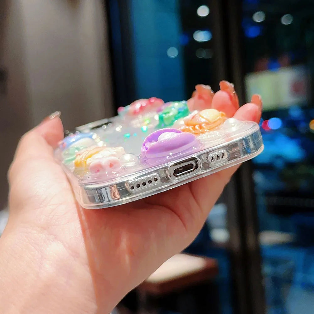 Ocean Jellyfish Dolphin & Sea Shell Case For iPhone 13 14 12 Pro Max 11 14 15 Plus - Madeinsea©