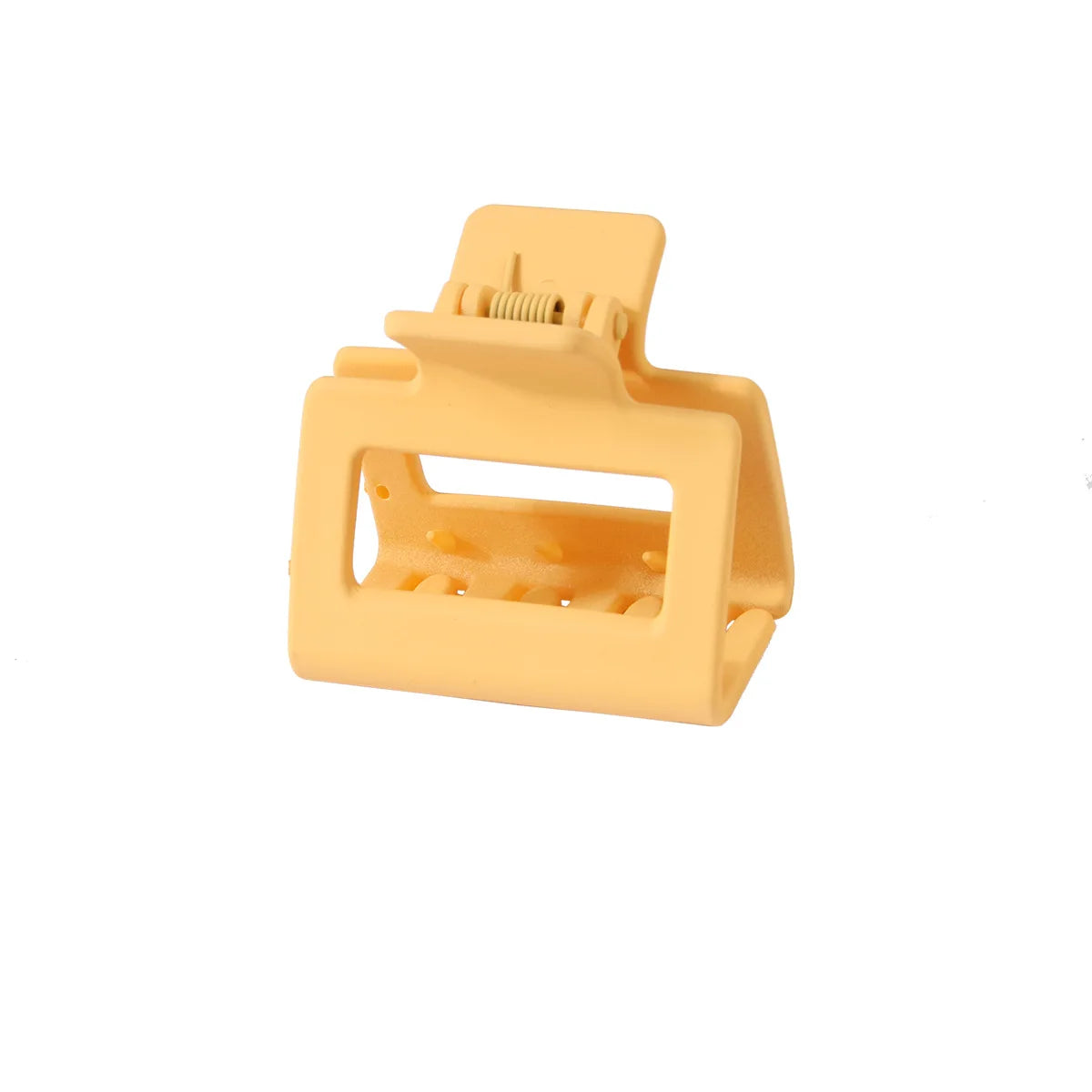 5CM Solid Hair Clips For Women Girls Matte Frosted Square Hair Claws Korean Headwear Hairpin Crab Barrette Hair Accessories