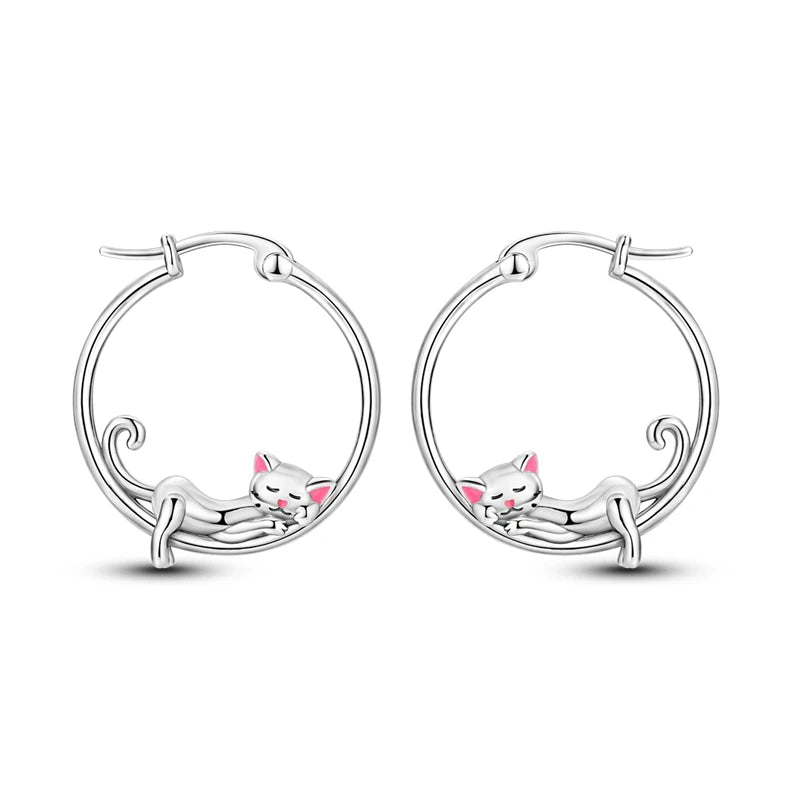 2024 neue 925 Sterling Silber Hoop Ohrringe Blumen Zirkon Ohrringe Stud Für Frau Feine Geburtstag Hochzeit Partei Schmuck Geschenke