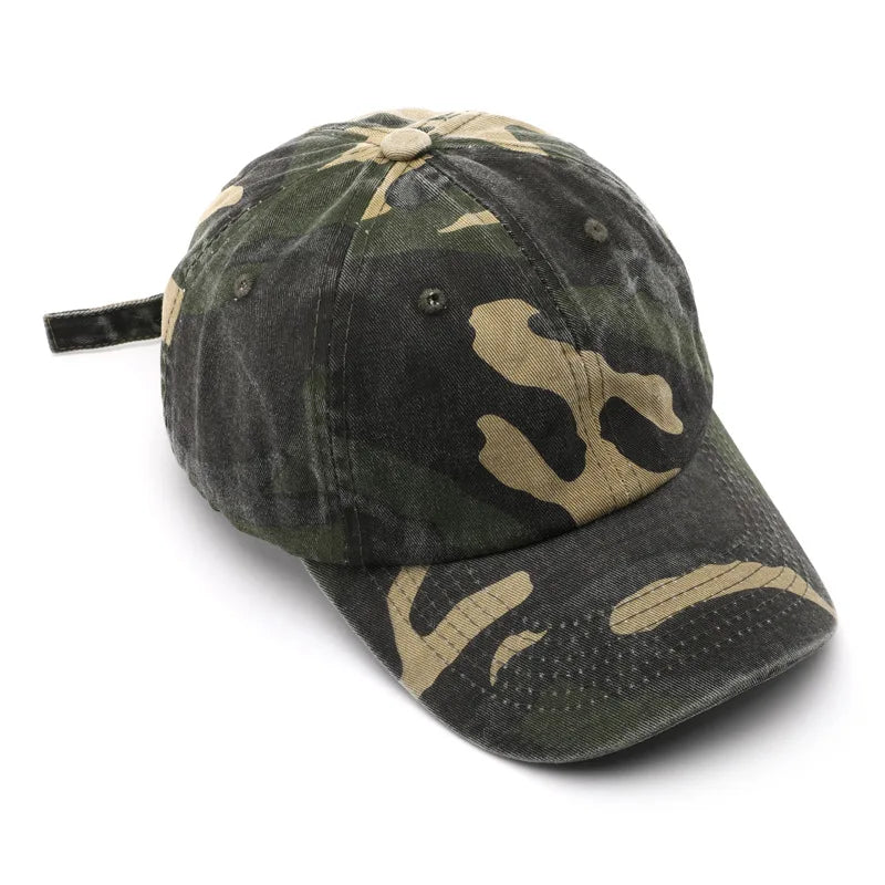 Unisex Baseball Cap Solid-color Light-coated Camouflage Sun Protection Shading Baseball Cap Engaged In Outdoor Sports Fashion