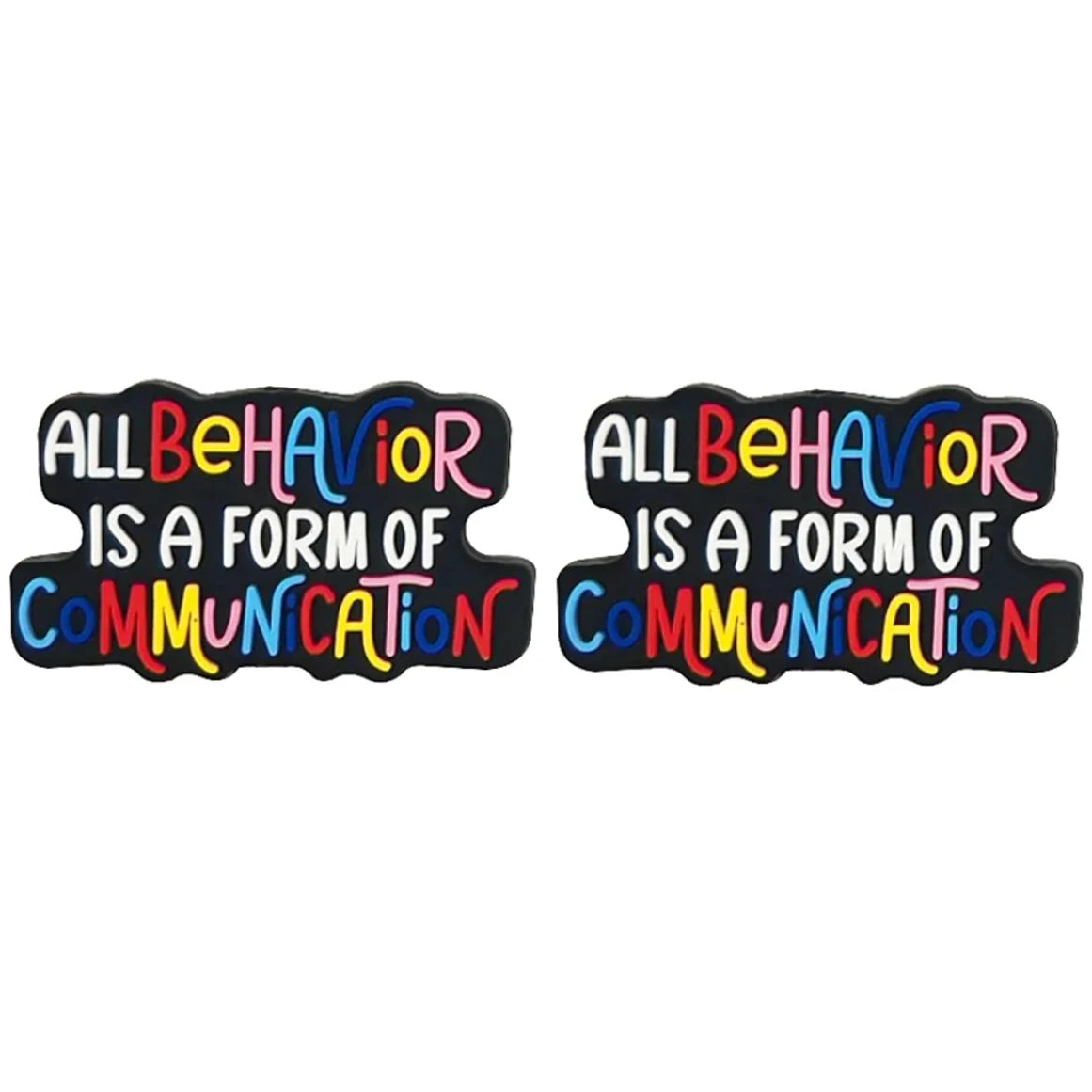 10Pcs Autism Silicone Focal Beads Bulk Focal Silicone Beads for Pens Keychain Making Bracelet