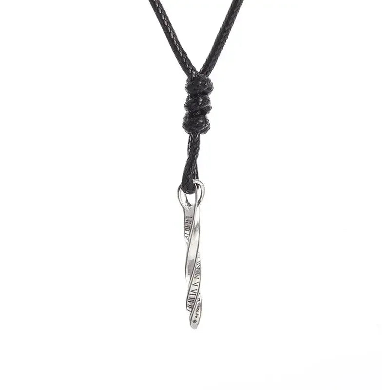 Retro Neptune Poseidon Trident Necklace Ukraine National Emblem Pendant Men\\\\\\'s Fashion Cool Trendy Jewelry Accessories