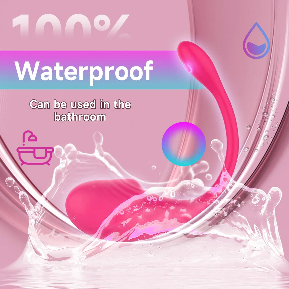 Wireless Bluetooth G Spot Dildo Vibrator for Women APP Remote Control Wear Vibrating Egg Clit Female Vibrating Panties Sex Toys
