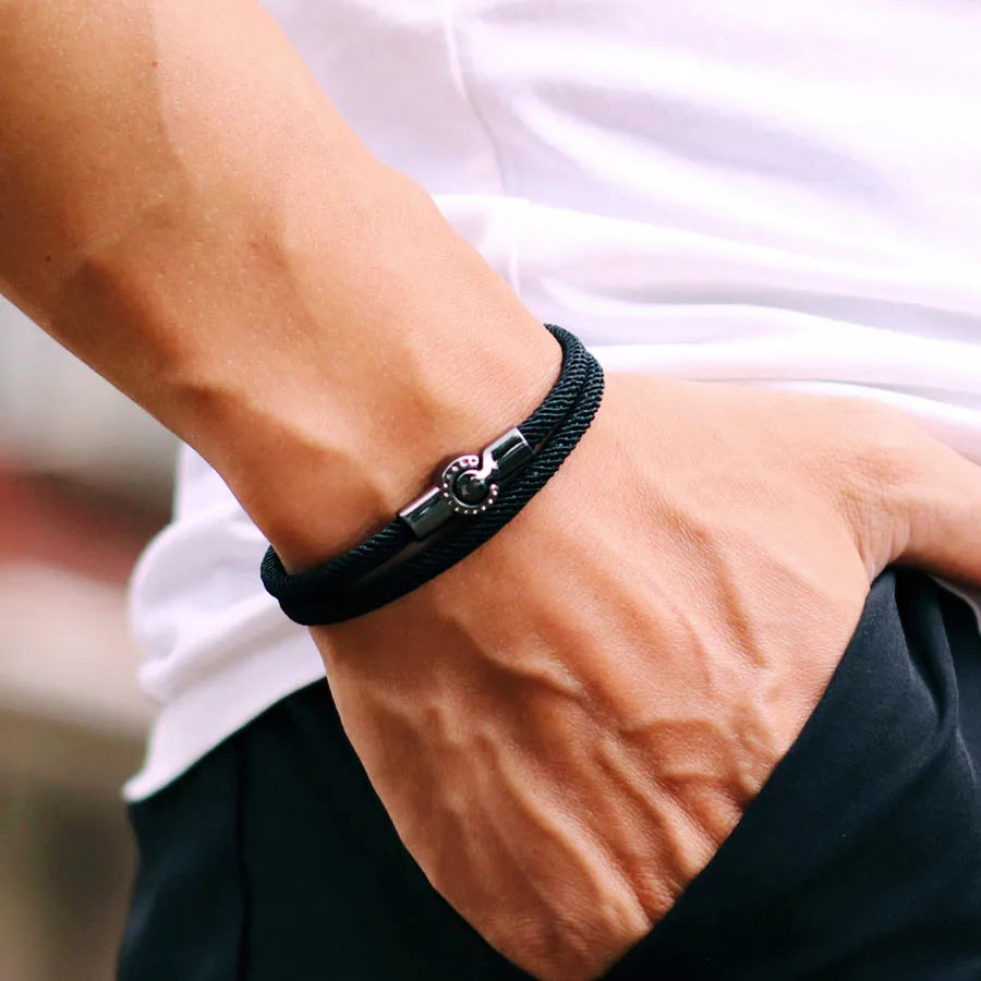 Rope Bracelet with Magnet Buckle - Madeinsea©