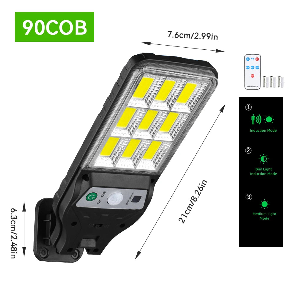 1/3/6pcs Outdoor Solar Lights Solar Wall Lights - 3 Lighting Modes Motion Sensor Light For Garden Wall Patio Path Lighting