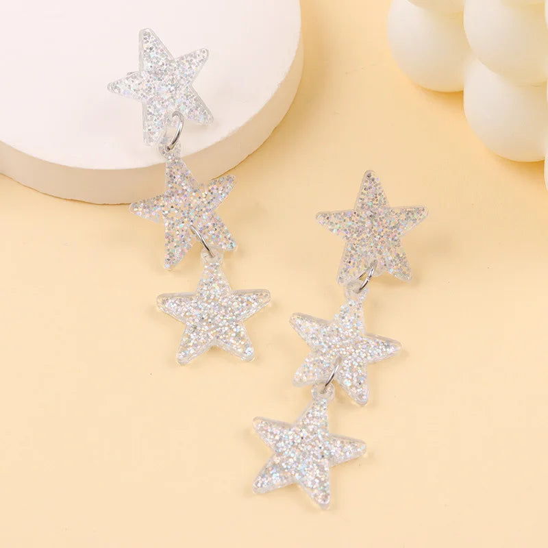 Creative Santa Claus Snowman Embrace Earrings for Women Wear Scarf Snowman Snowflake Pant Shape Pendant Earring Christmas Gifts