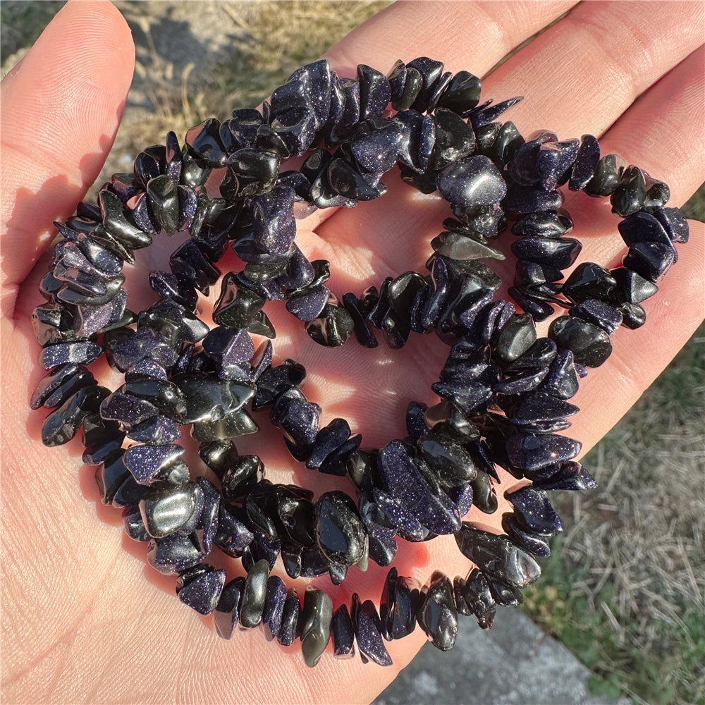 5-8MM Irregular Labradorite Chips Bead Amethysts Malachite Aquamarine Citrine Gravel Stone Beads For Jewelry Making Accessories