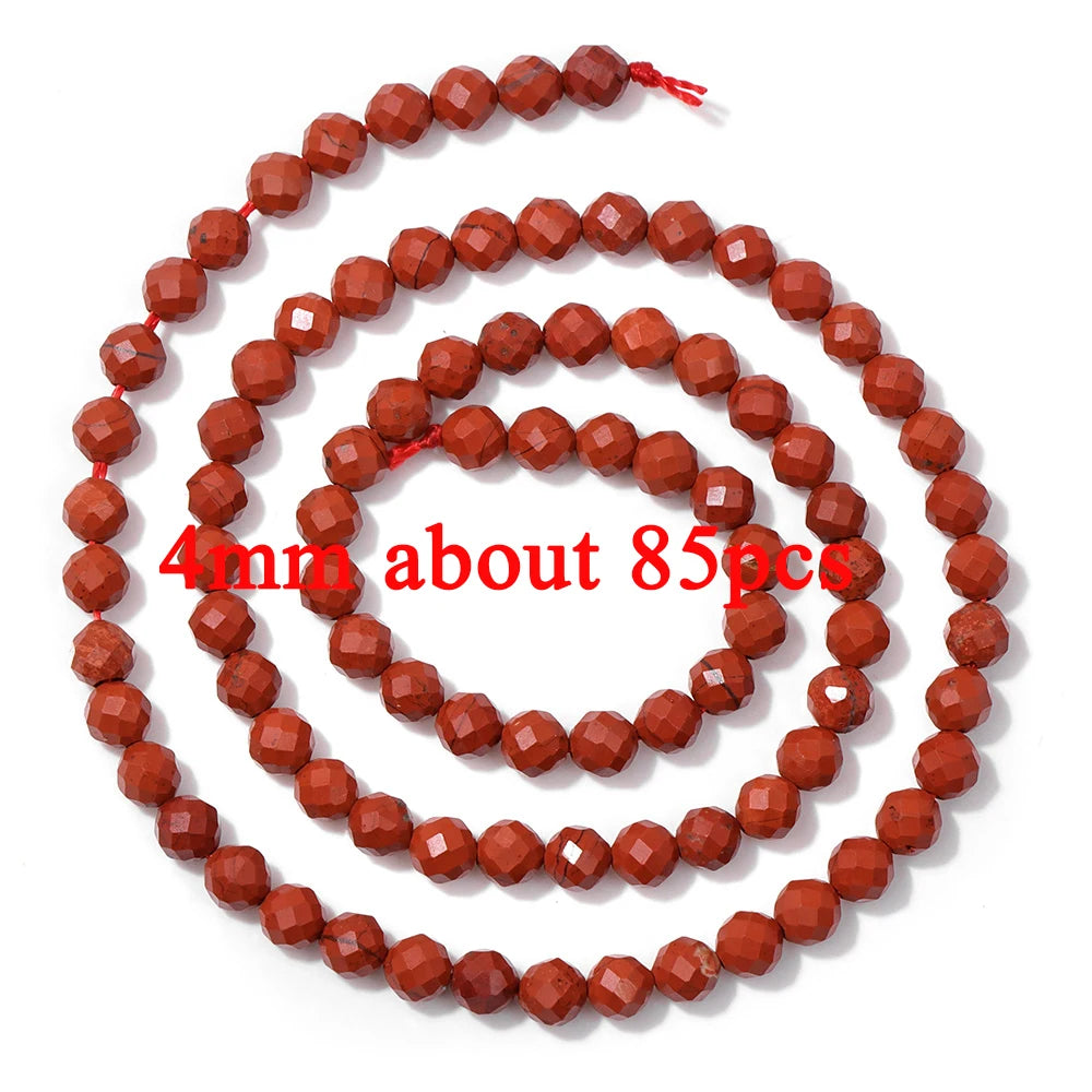 100% Natural Red Jasper Stone Bead Oval Cube Round Irregular Shape Chips Beads Fit Jewelry Making DIY Bracelet Necklace Earrings
