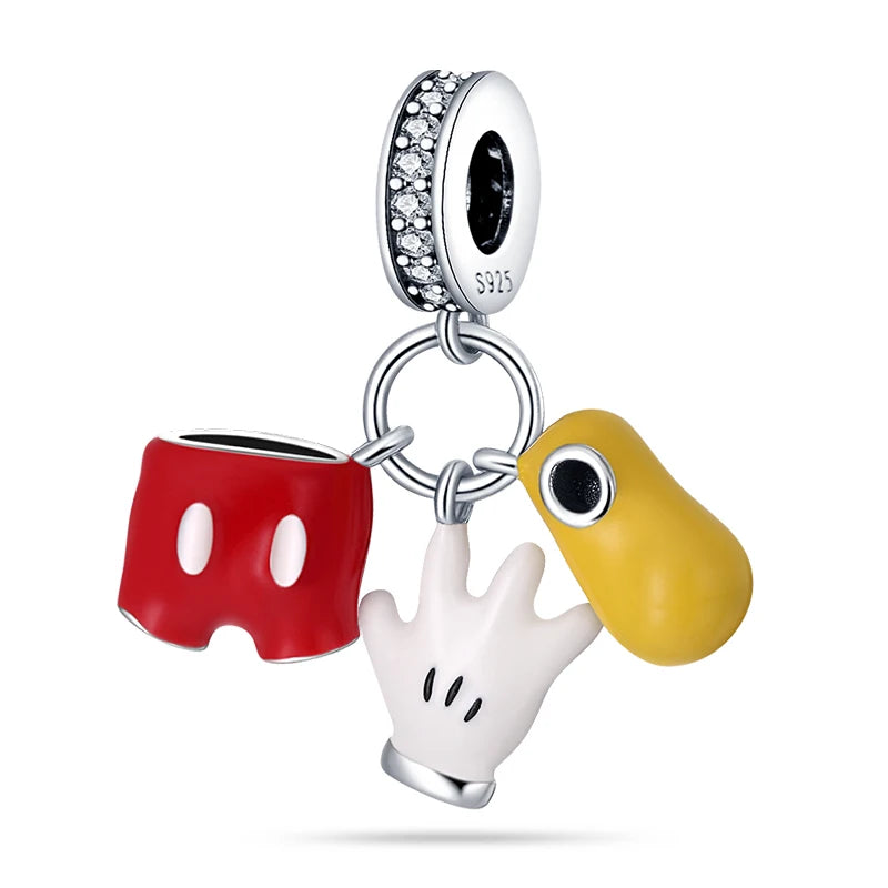 NEW in Charm Disney Cheshire Cat Charm beads Suitable for Original Women Stitch Bracelet Necklace Pendant Jewelry Holiday gifts