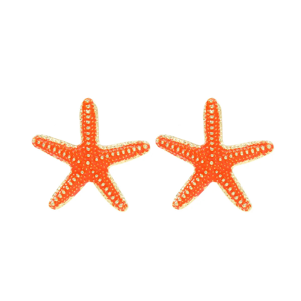 2025 Summer New Starfish Alloy Earrings