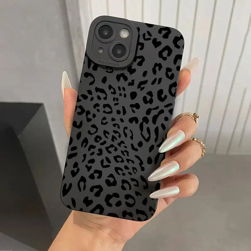 Animal Print Leopard Print Phone Case for Xiaomi Mi 14 13 12 11 Lite 5G 14T 13T 12T 12X Poco M6 X6 X5 X3 F5 F6 Pro 4G Soft Cover