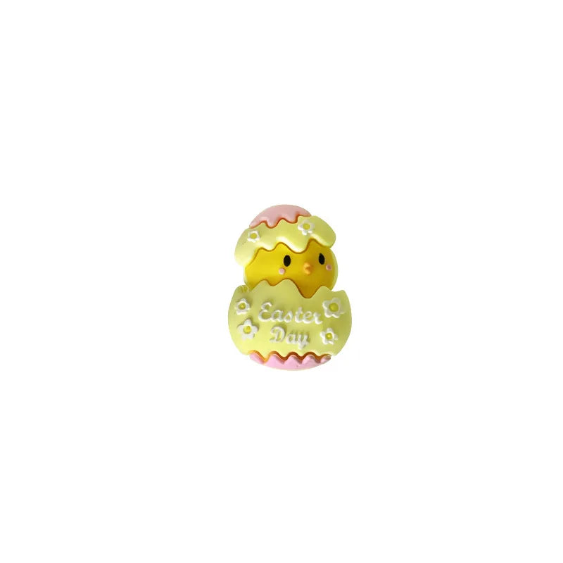 10pcs 3D Chick Silicone Beads Animal Focal beads For Jewelry Making DIY Pacifier Chain Bracelet Necklace Jewelry Accessories