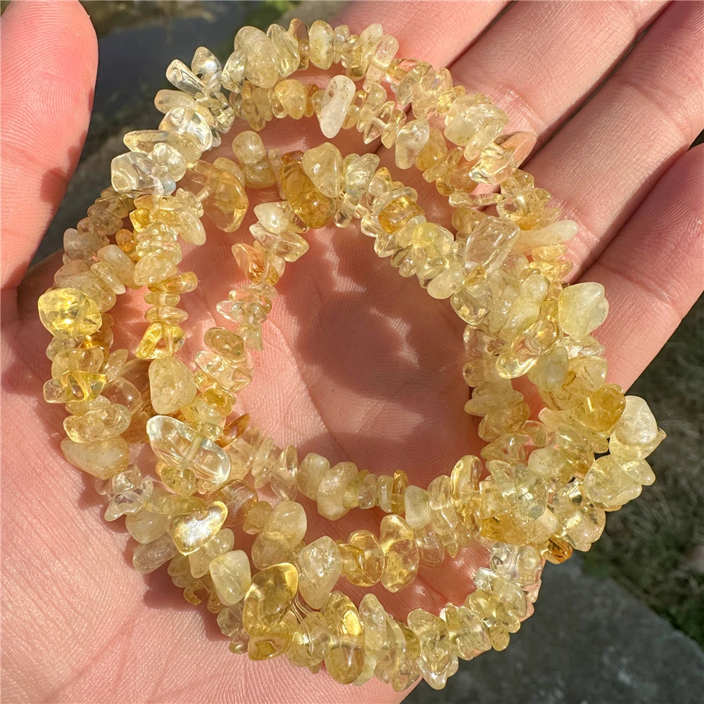 5-8MM Irregular Labradorite Chips Bead Amethysts Malachite Aquamarine Citrine Gravel Stone Beads For Jewelry Making Accessories