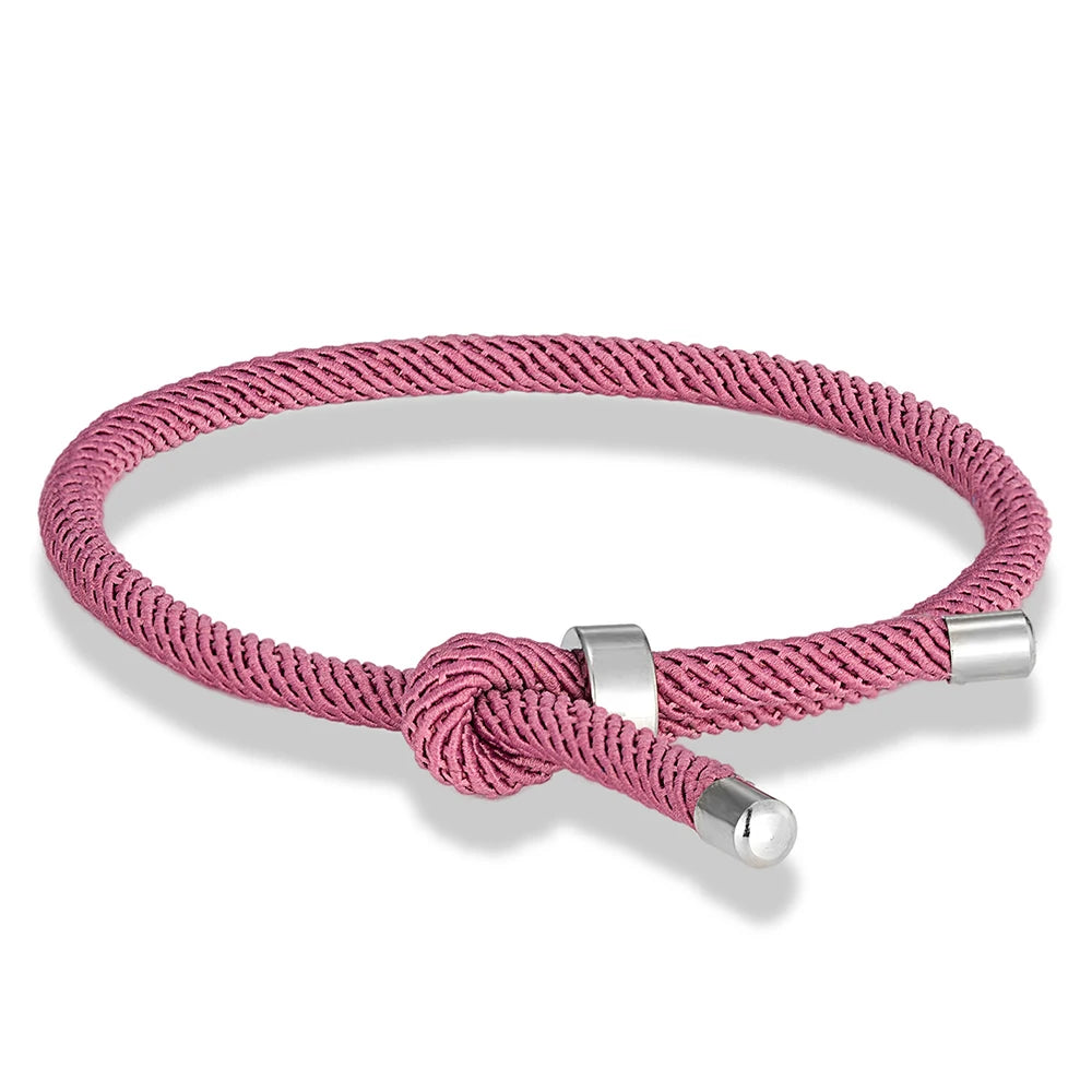 MKENDN Trendy Thread Bracelet Men Women Adjustable Red Bracelet For Lovers Distance Couple Brazalete Minimalist Yoga Meditation - Madeinsea©