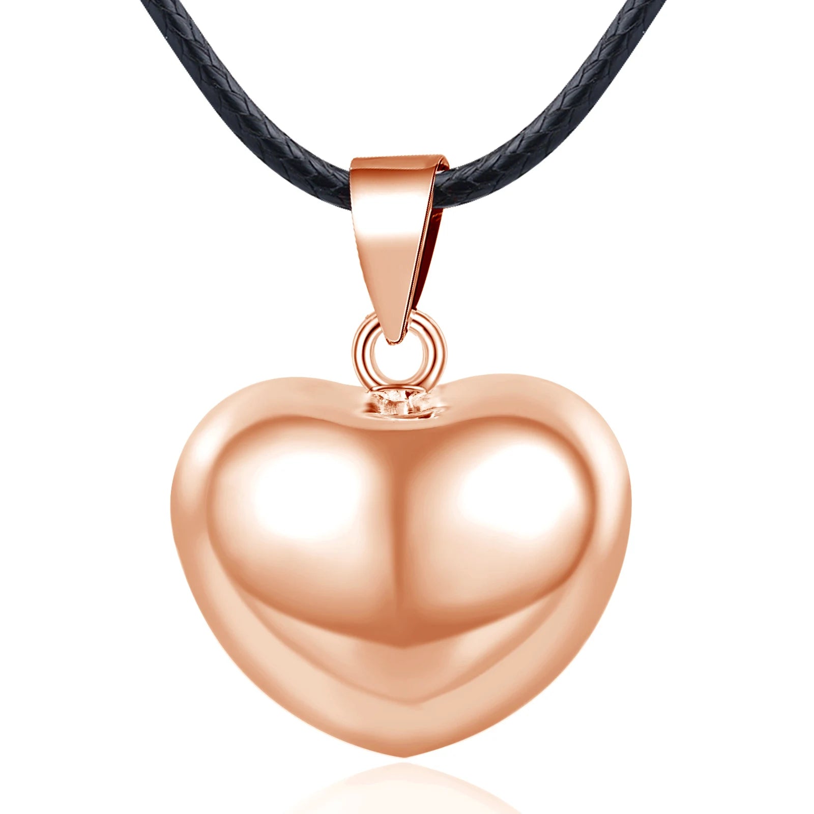 Collier Eudora Bola de Grossesse Collier Boule Coeur Bola de Grossesse Carillon Bébé Boule Musicale Pendentif Appelant d'Ange Cadeau de Maternité