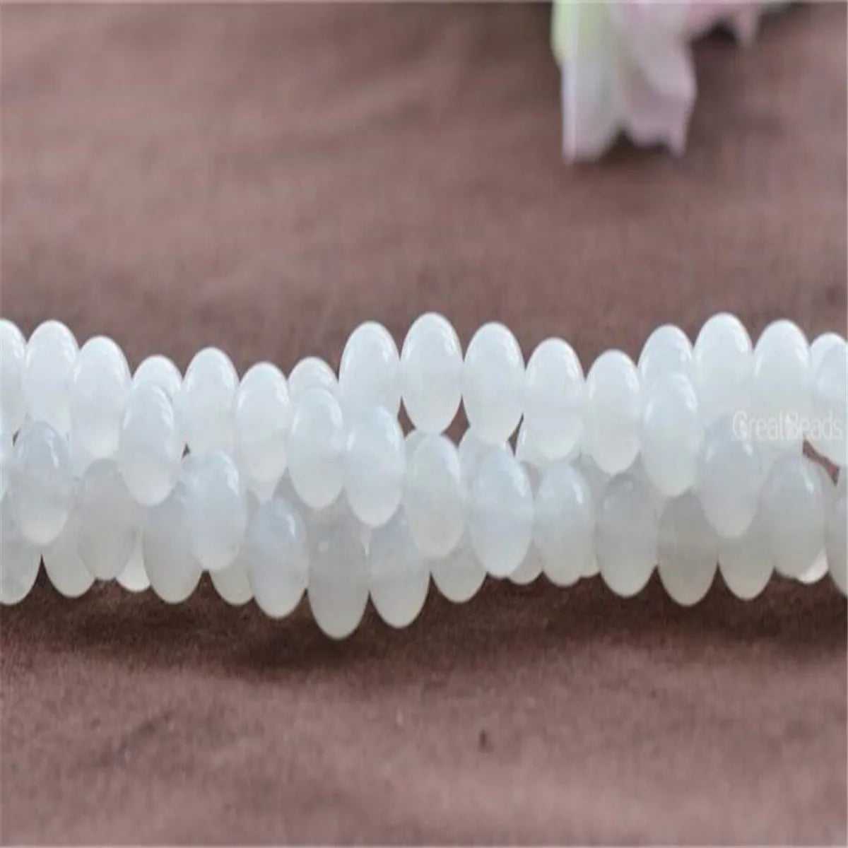 Genuine Natural Selenite Stone Near-round Semi-precious Loose Beads for Bracelet Necklace Diy Jewelry Making Accessories