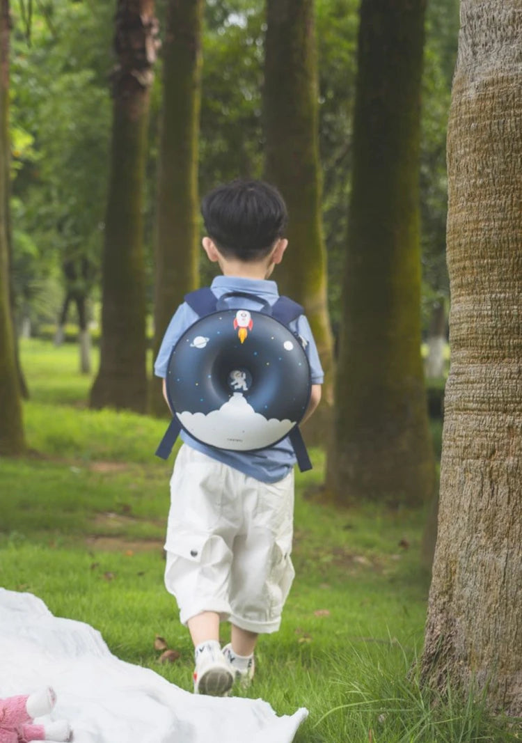 Boy School Backpacks,Girls' School Backpack,Space Rocket , Starry Sky Backpack,Bag For Kindergarten,Lightweight,Comfortable
