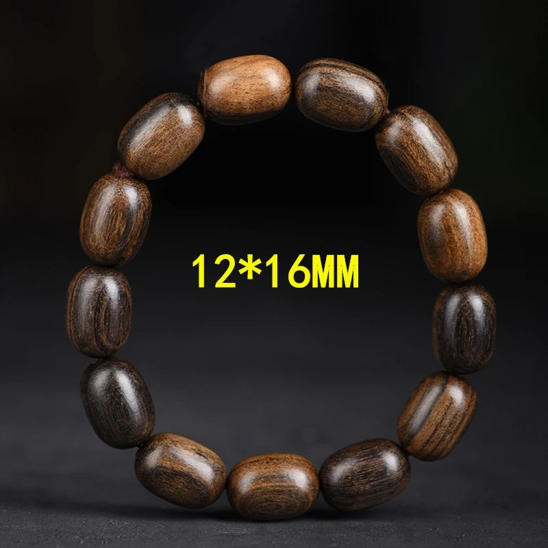 MKENDN Natural Wooden Beads Bracelet Tibetan Buddha Rosary Handmade Bracelets Men and Women Yoga Meditation Prayer Beaded GIfts - Madeinsea©