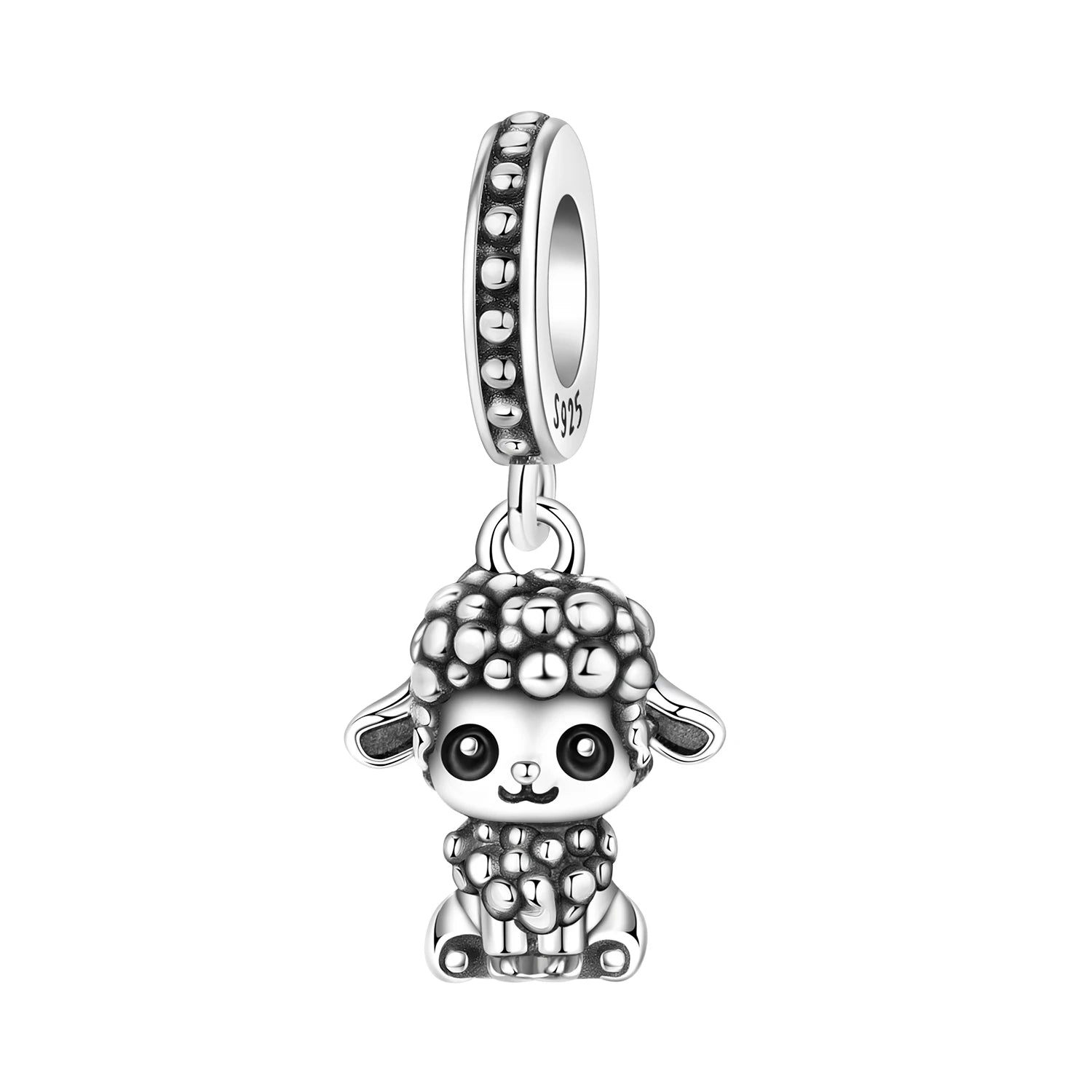 PANPOKI 925 Sterling Silver Cute Penguin Animals Pendant Beads Original Pendants Bracelet Charm Jewelry Party DIY Trendy Gifts