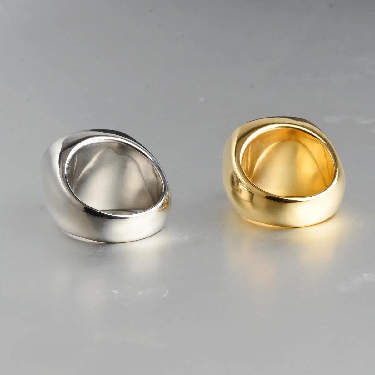 Retro Glass Tiger Eye Ring For Men Zinc Alloy Classic Fashion Designer Ring Handmade Jewelry Rock Hiphop Accessories Unisex Gift