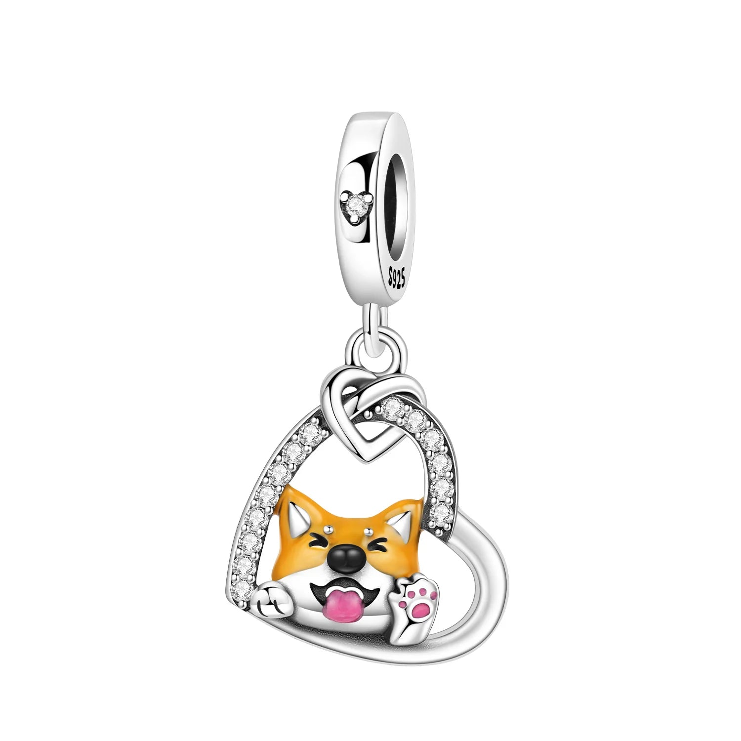 PANPOKI 925 Sterling Silver Cute Penguin Animals Pendant Beads Original Pendants Bracelet Charm Jewelry Party DIY Trendy Gifts