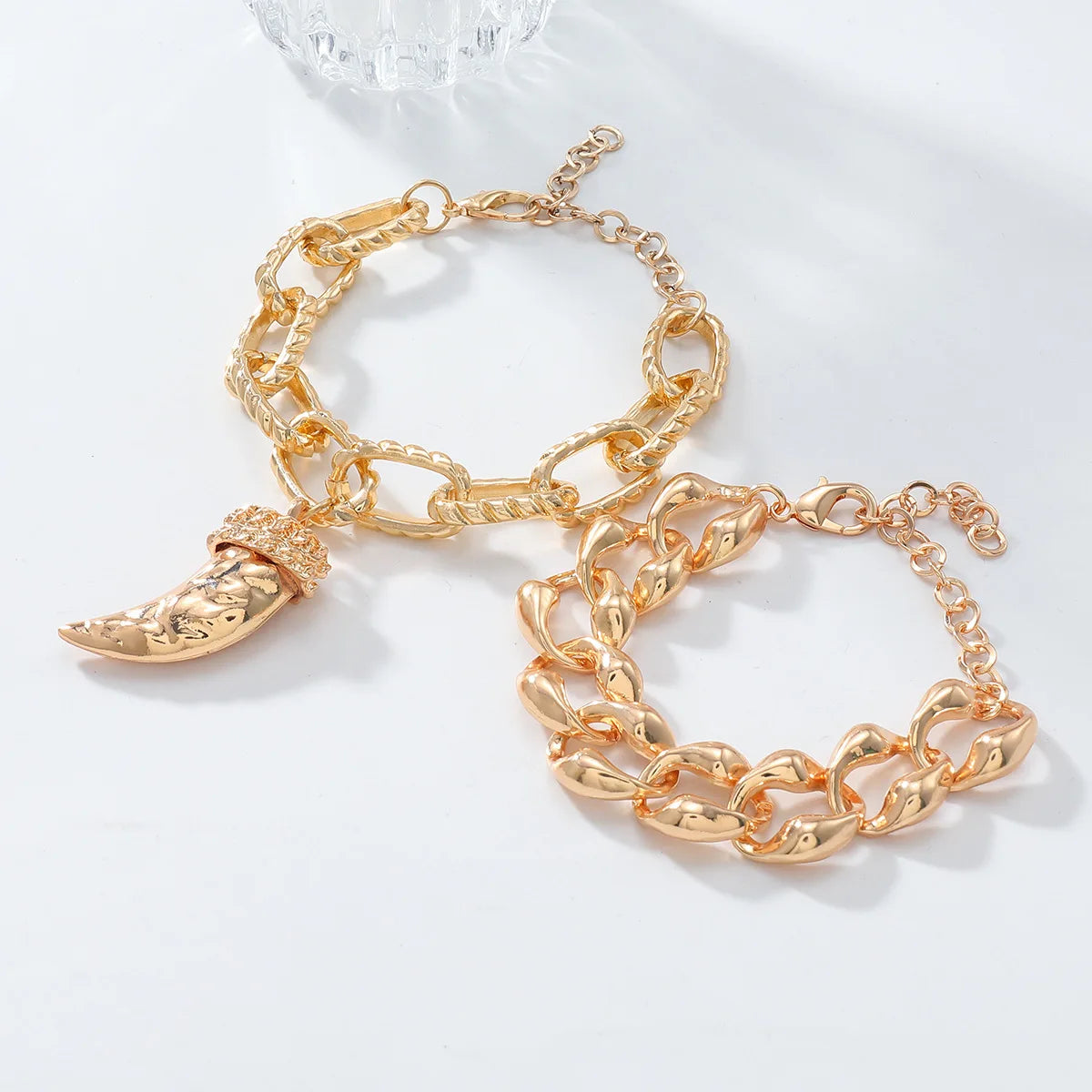 ZAA Bohemian Metal Design Animal Horn Multi Layer Summer Bracelet