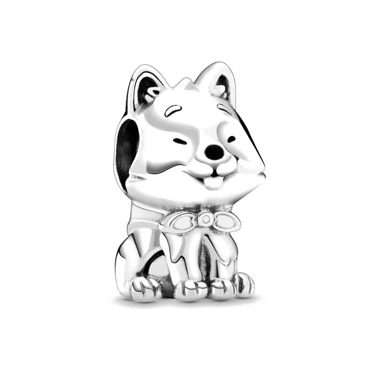 NEW 925 Sterling Silver Charm Fit Original Bracelet Accessories Women Jewelry All kinds Of Cute Animals Series Duck Lion