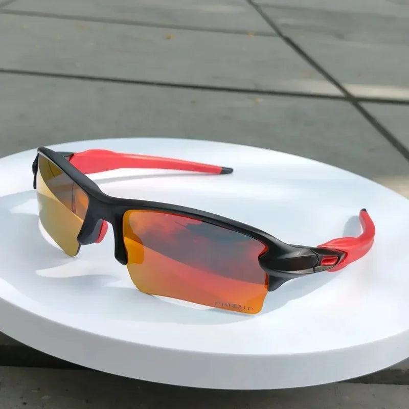 Polarized MTB Cycling Glasses Unisex Flak 2.0 9271 Outdoor Fishing Hiking Sports Sunglasses TR-90 Light Frame Driving Goggles