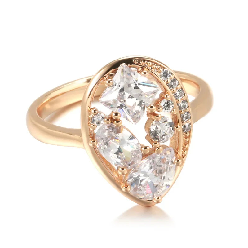 Real 14k Gold Diamond Ring for Women To Join Party Peridot Gemstone Anillos De Wedding Diamante Engagement Jewelry Fine Gift