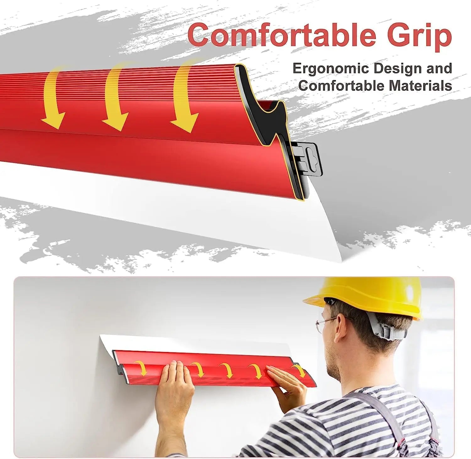 1/2/4Pcs Skimming Blade Stainless Steel Drywall Smoothing Spatula for Large Working Area Wall Decoration Construction Tool