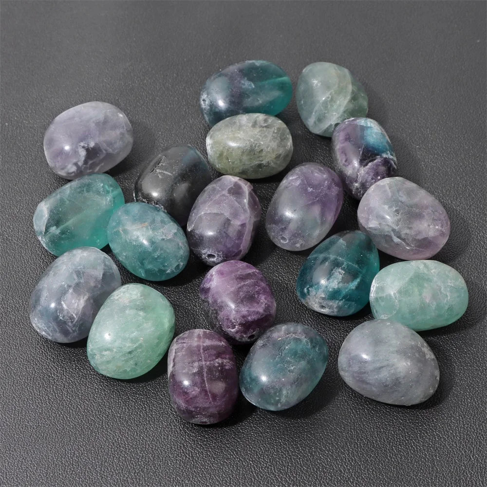 5PCS/lot Natual Stone Beads Oval Irregular Prehnite Quartzs Agat Loose Spacer Charms Bead For Jewelry Making Bracelets Necklace