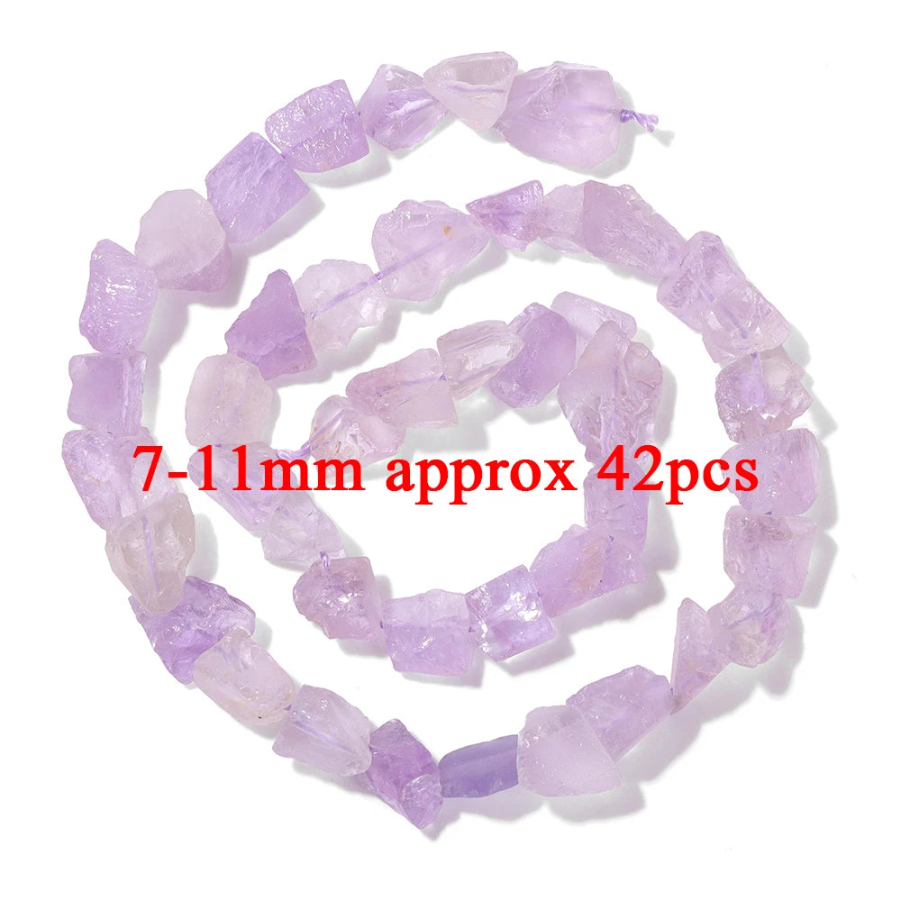 Natural Amethyst Energy Stone Bead Purple Quartzs Crystals Beads Healing Power Fit Health,Beauty,Clarity,Relieve stress,Calming