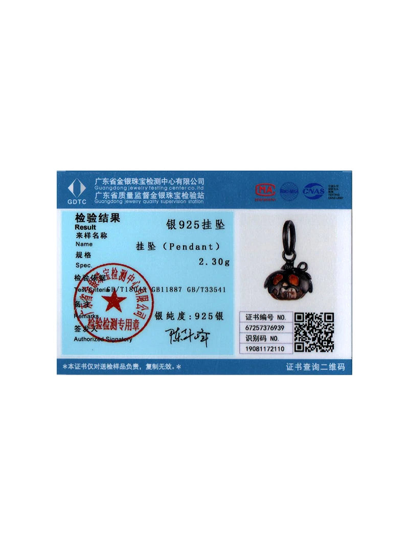 WOSTU 925 Sterling Silver Halloween Charm Skull/Pumpkin/Magic/Ghost Pendant Original Fit for Women  Bracelet DIY Fine Jewelry