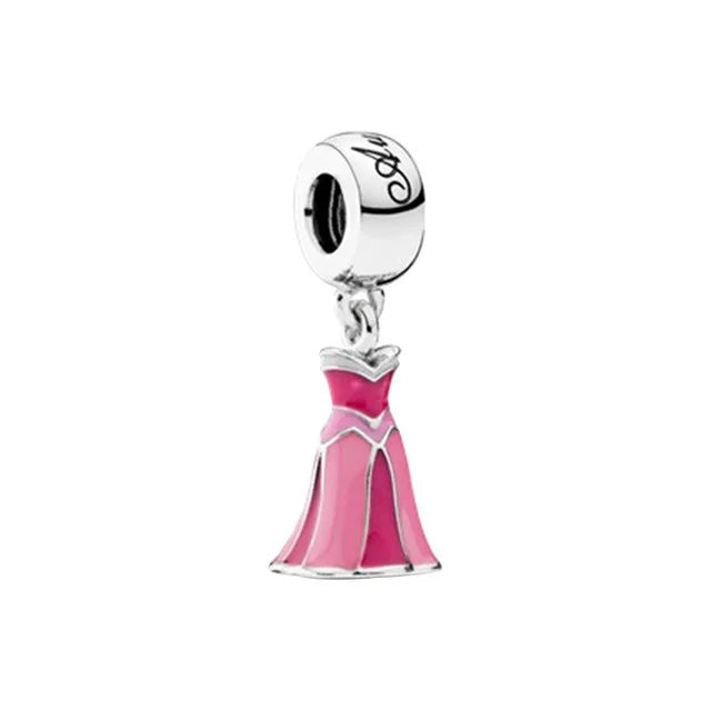 New Original 925 Silver Plated Accessories Fashion Charm Perfume High Heels Bead Fit Pendant Bracelet For Women DIY Jewelry Gift