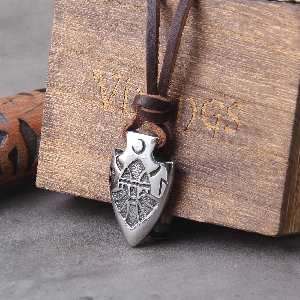 Viking Spear Head / Rune Arrowhead Necklace