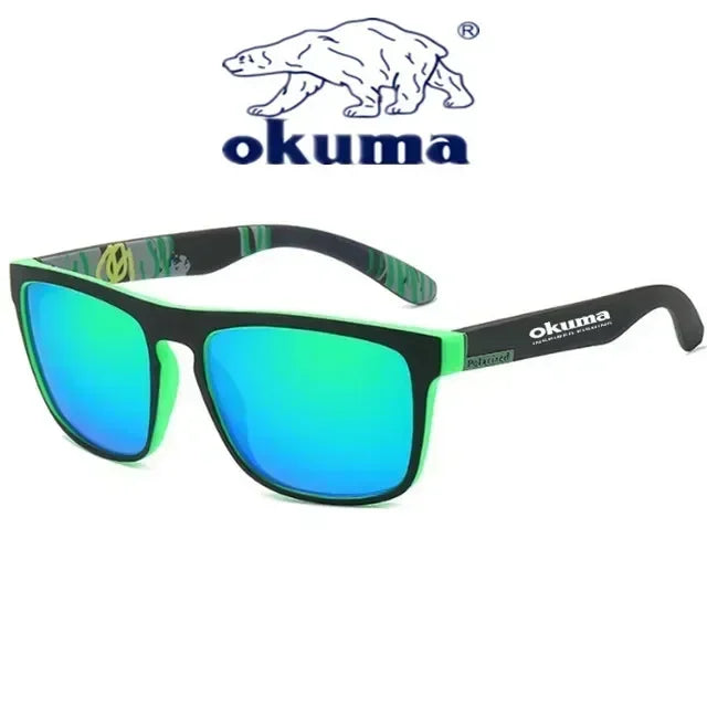 Okuma Polarized Sunglasses Original UV400 for Men and Women Outdoor Hunting Fishing Driving Bicycles Sunglasses Optional Box