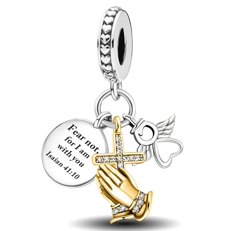 925 Sterling Silver Halloween Dark Phantom Pumpkin Devil Fit Diy Bracelet Necklace Making Gift Of High Quality Fine Jewelry